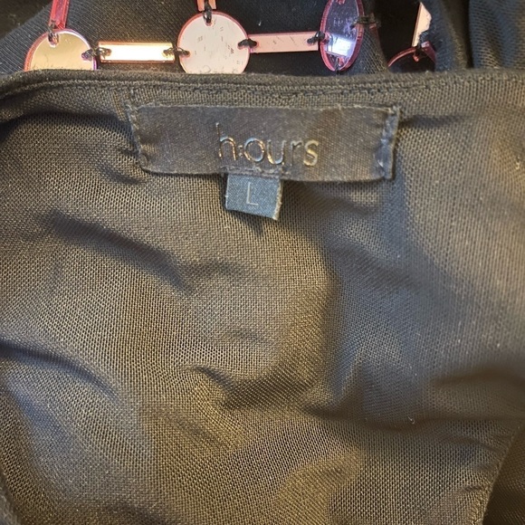 NWT H:OURS x REVOLVE Black & Rose Gold Embellished Bodycon Cocktail Mini Dress - Picture 4 of 6